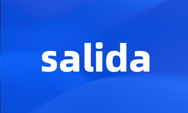 salida