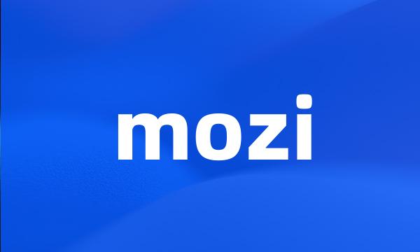 mozi