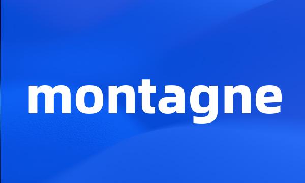 montagne