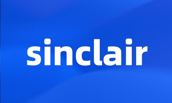 sinclair