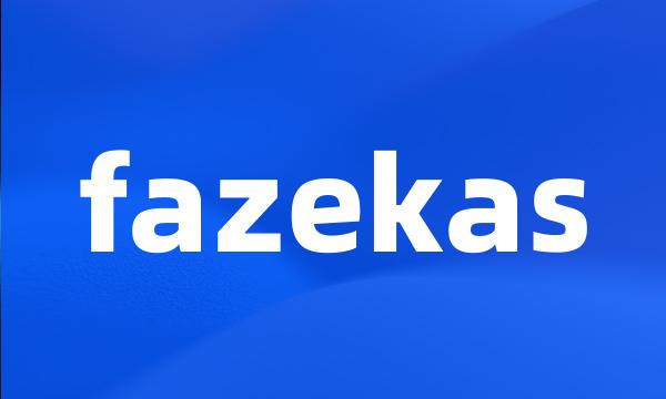 fazekas