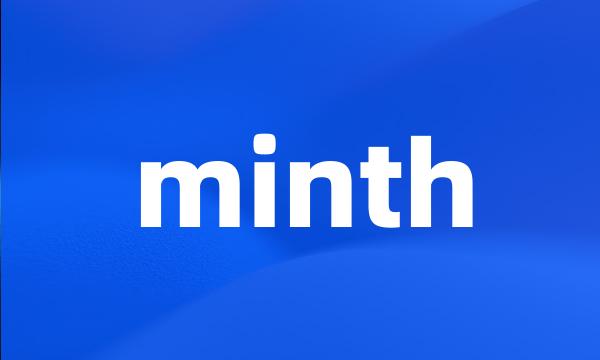 minth