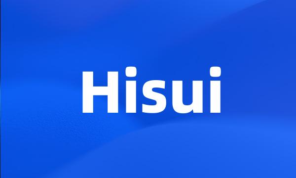 Hisui