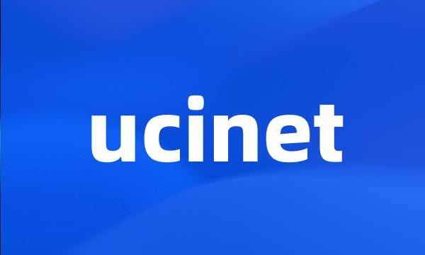 ucinet