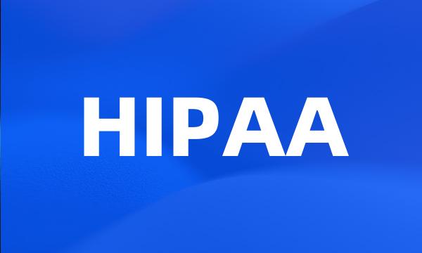 HIPAA