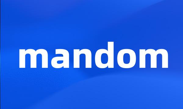 mandom