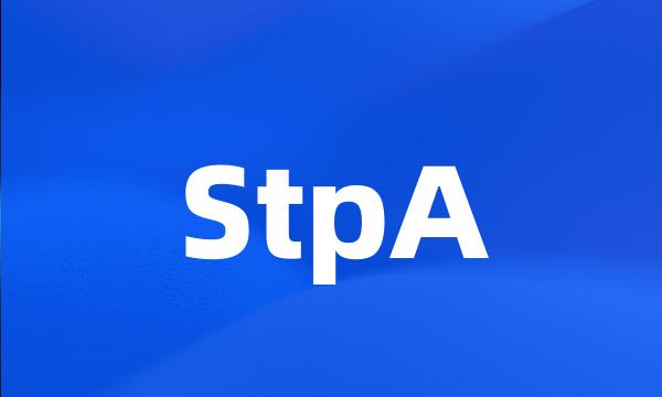 StpA