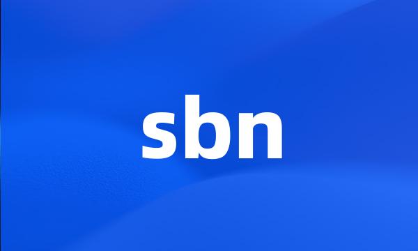 sbn