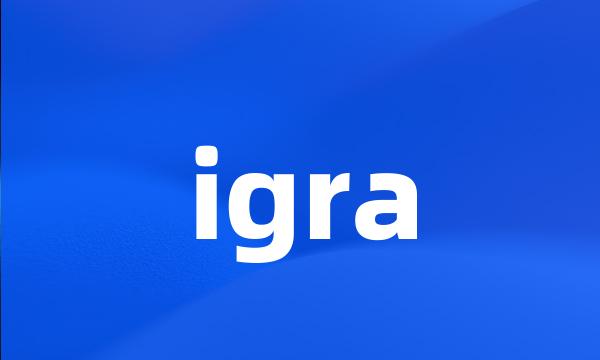 igra