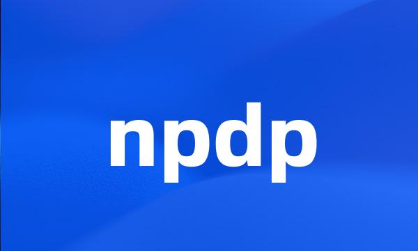 npdp