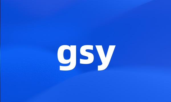 gsy