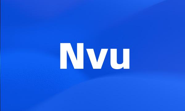 Nvu