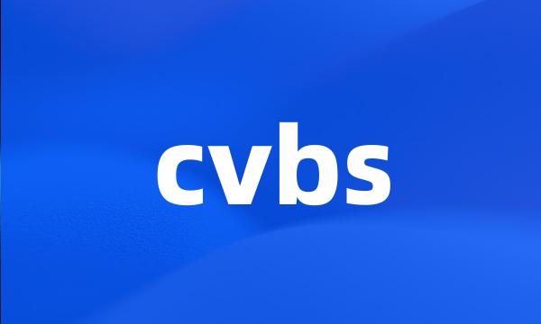 cvbs