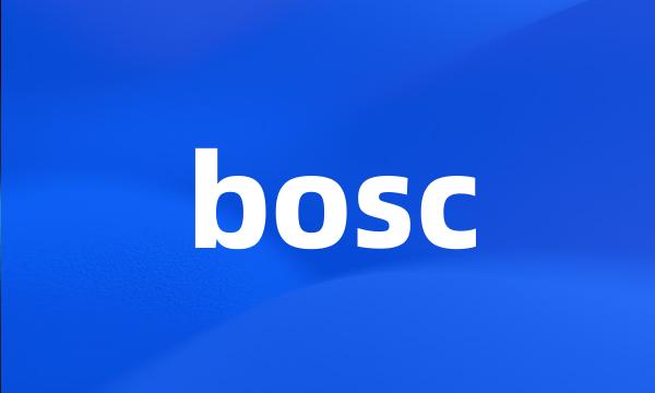 bosc