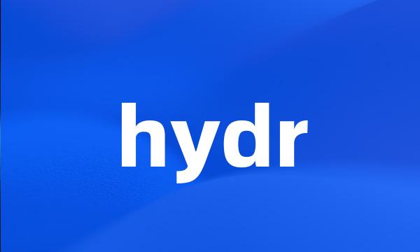 hydr