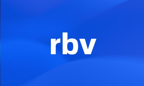 rbv