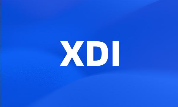 XDI