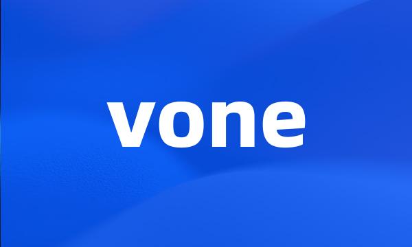 vone