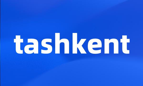 tashkent