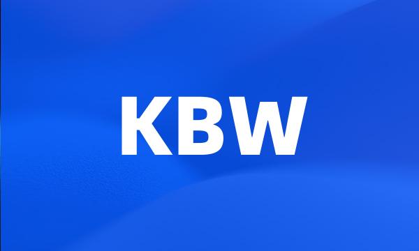 KBW