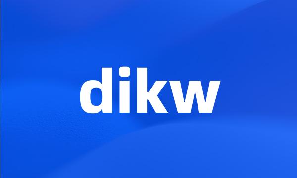 dikw