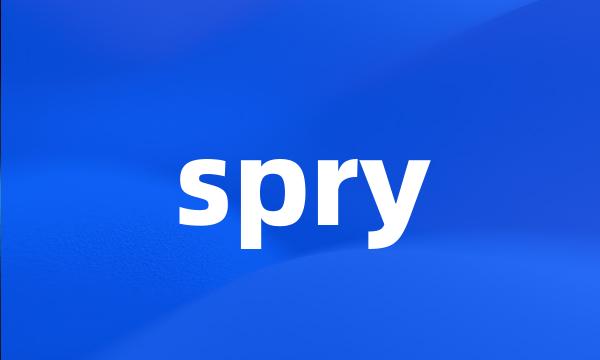 spry