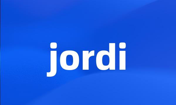 jordi