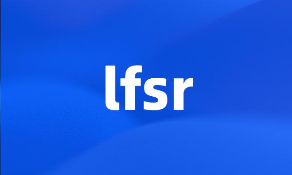 lfsr