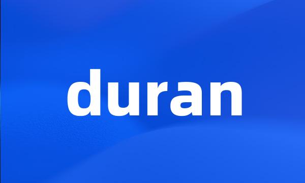 duran