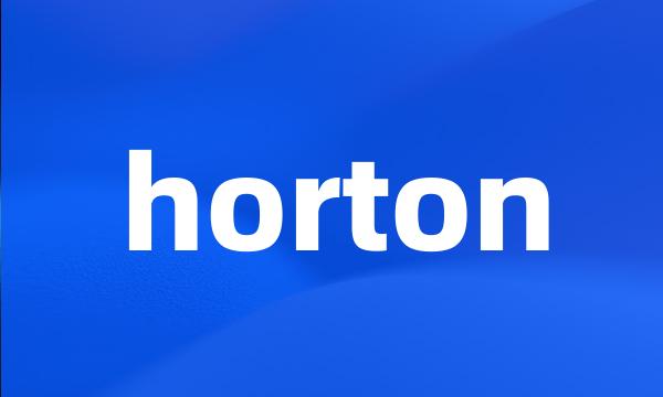 horton