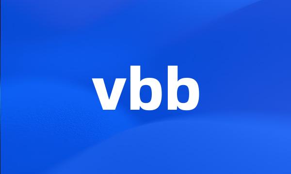 vbb