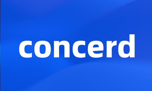 concerd