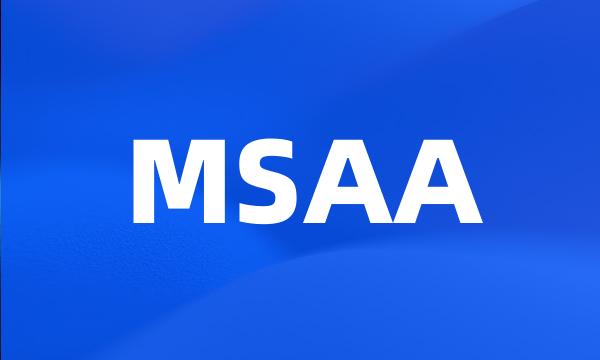 MSAA