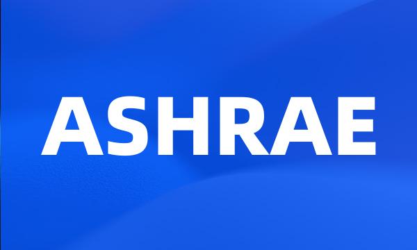 ASHRAE