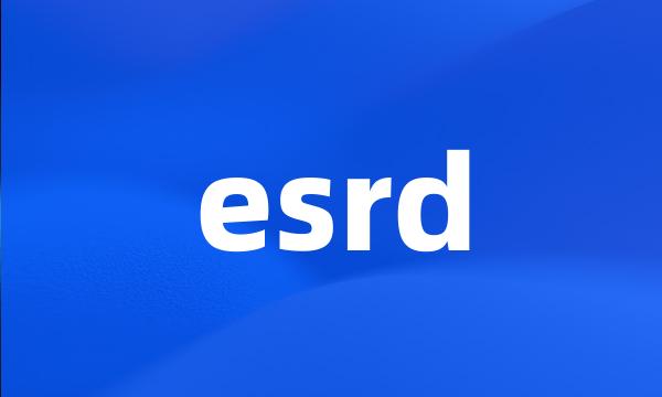 esrd