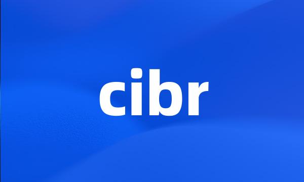 cibr