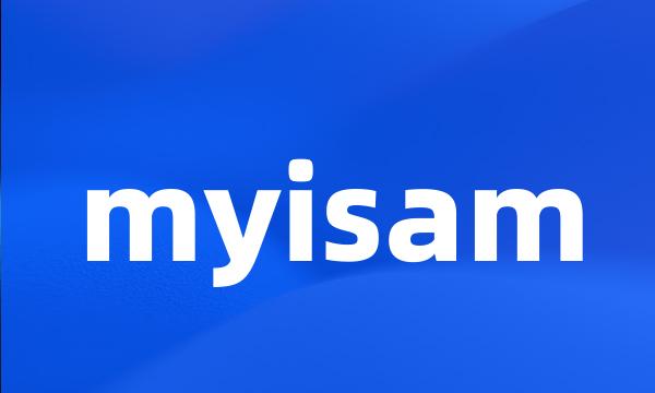 myisam