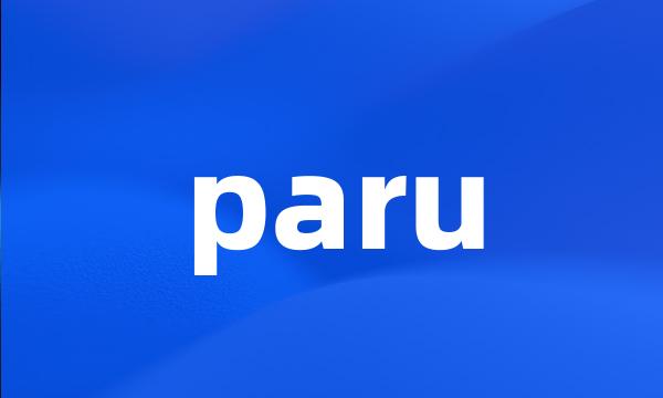 paru