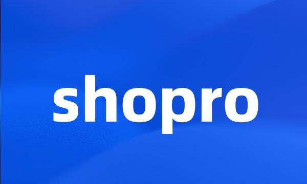 shopro