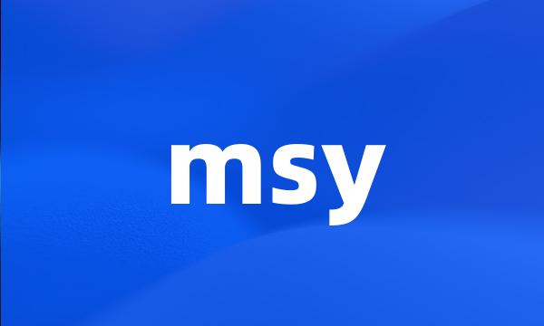 msy