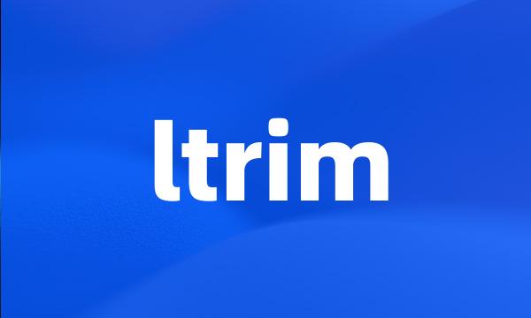 ltrim