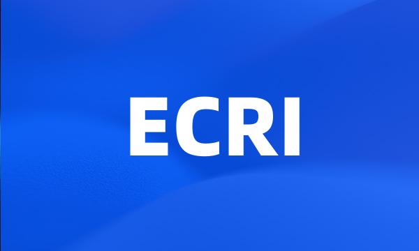 ECRI