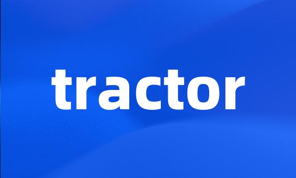 tractor