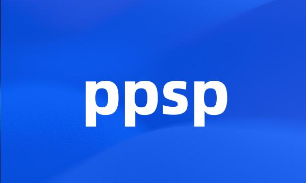 ppsp