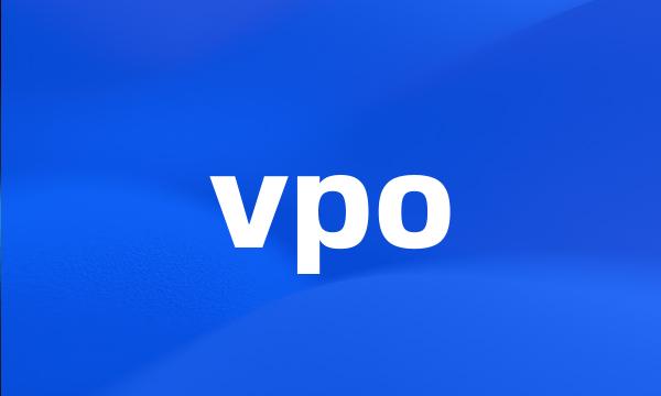 vpo