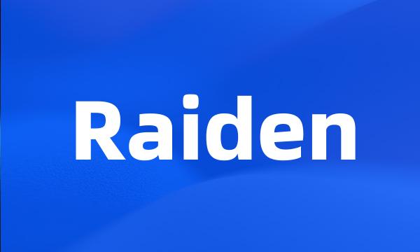 Raiden