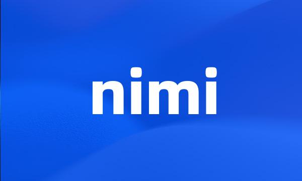 nimi