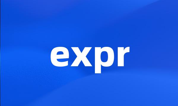 expr