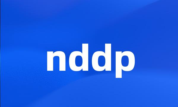 nddp