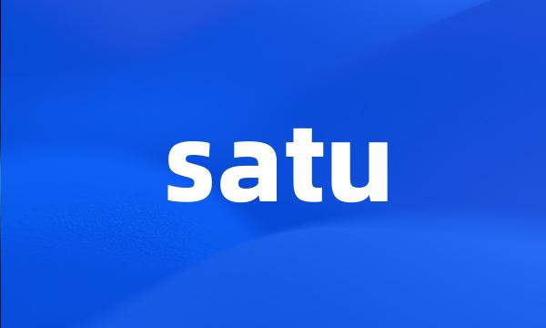 satu